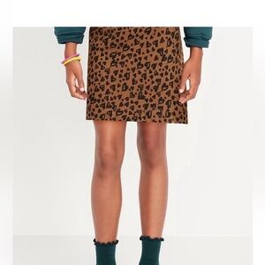 NWT Leopard print brown skirt